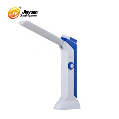 emergency lighting rotary switch reading book light rechargeable usb folding table lamp for sale